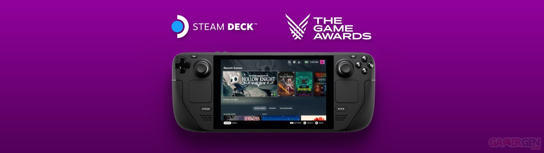 Steam deck, une nouvelle console portable pour jouer à des jeux PC