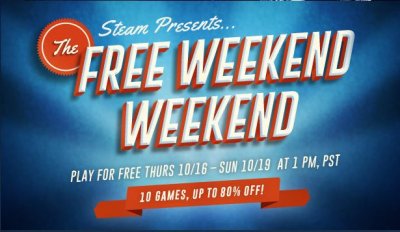 Steam Free Weekend Weekend : jouez gratuitement à une sélection de jeux ...
