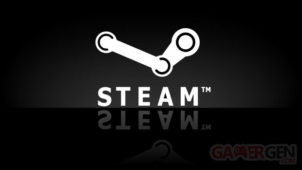 steam logo vignette