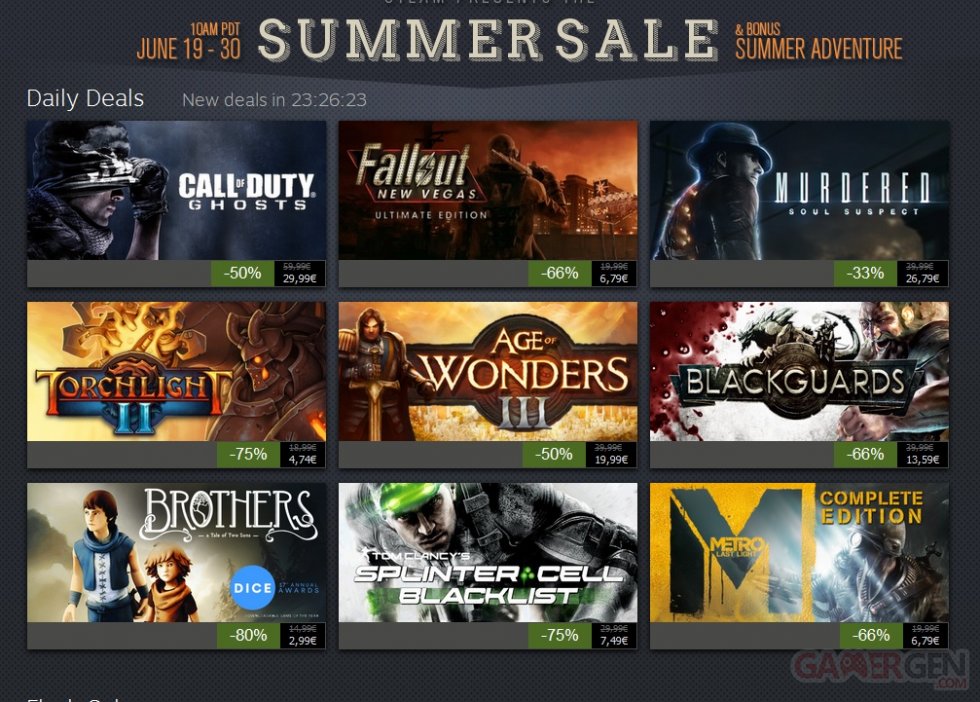 Steam Summer Sale Jour 6