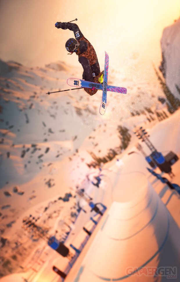 STEEP Xgames screen SKI HALFPIPE TRICK 181030 4pm CEST 1540900242