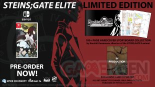Steins Gate Elite Limited Edition