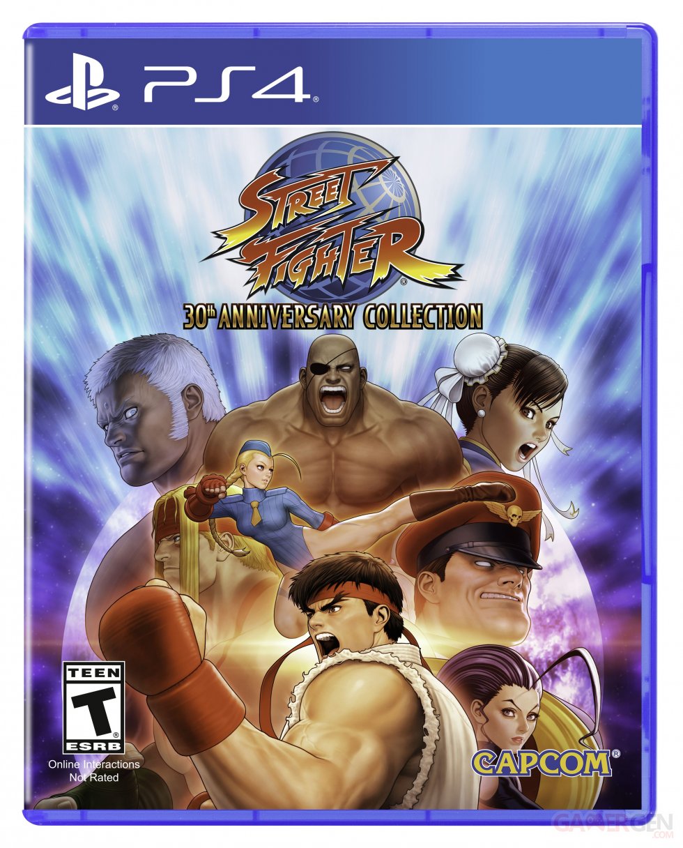 Street Fighter 30th Anniversary Collection images PS4 jaquette (1)