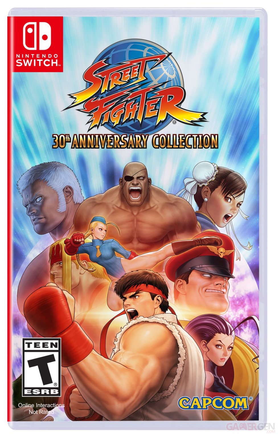 Street Fighter 30th Anniversary Collection images Switch jaquette (1)