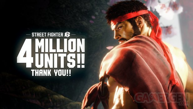 Street Fighter 6 4 millions ventes