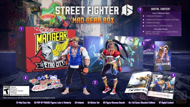Street Fighter 6 Mad Gear Box 09 12 2022