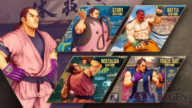 Street Fighter V Champion Edition Dan costumes 22 02 2021