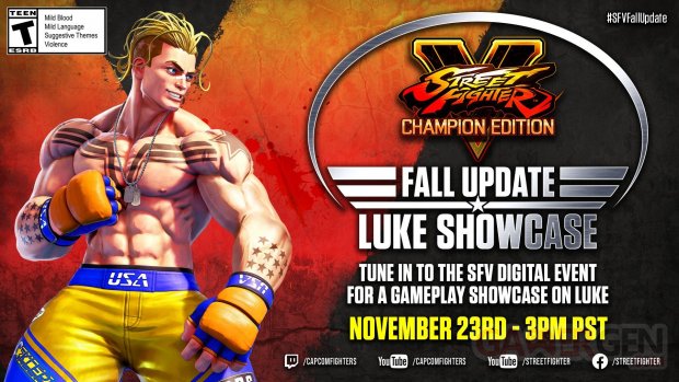 Street Fighter V Champion Edition Fall Update 17 11 2021