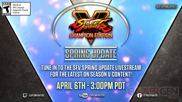 Street Fighter V Champion Edition Spring Update 29 03 2021