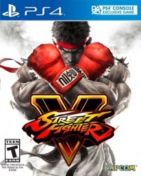 Street Fighter V jaquette new