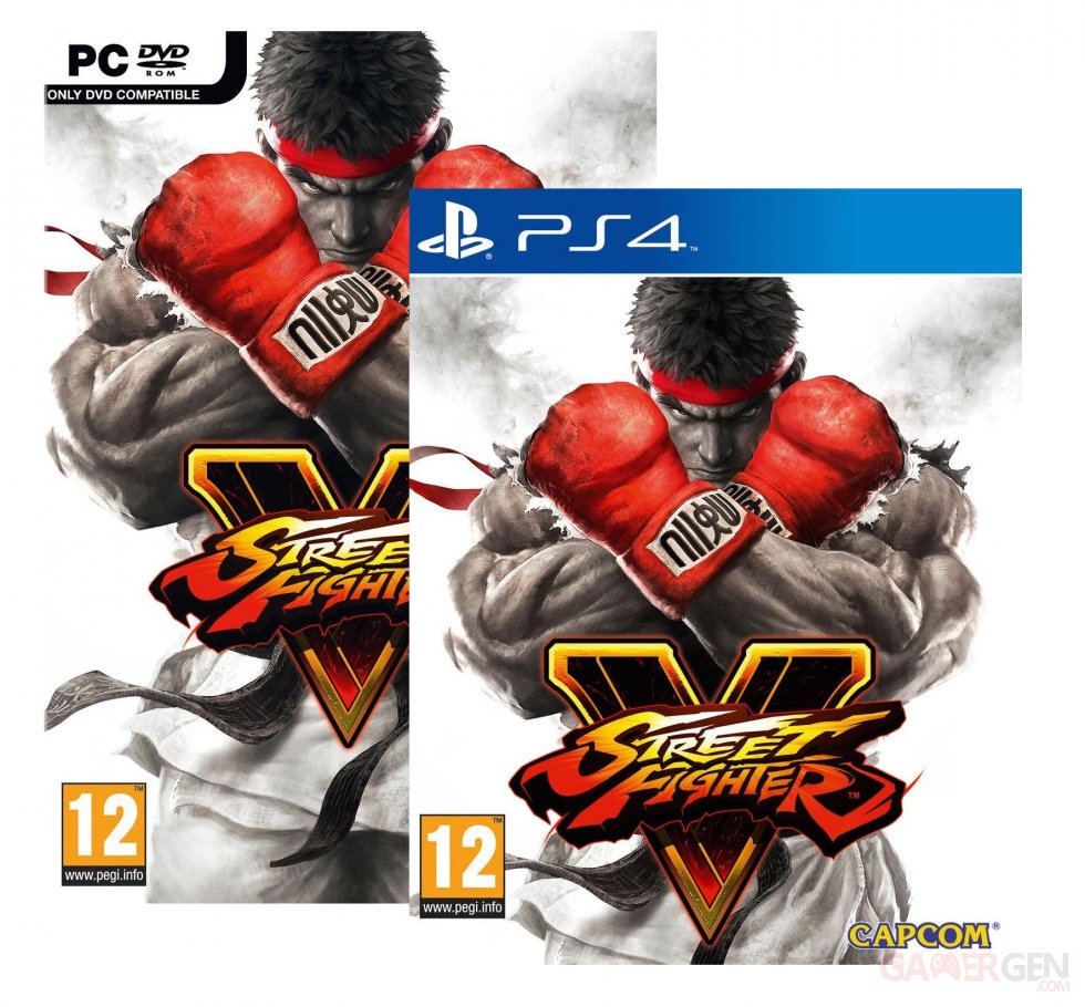 Street Fighter V jaquettes