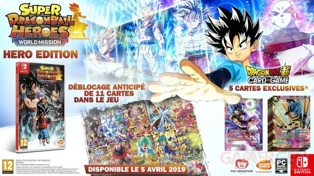 Super Dragon Ball Heroes World Mission Hero Edition 21 02 2019
