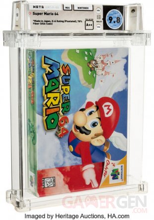 Super Mario 64 enchères