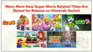 Super Mario jeux Switch 08 11 2023