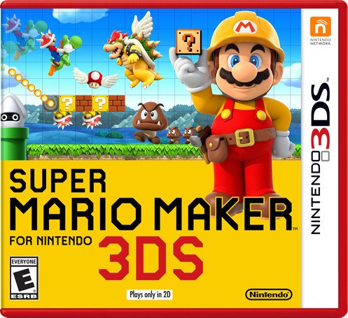 Super Mario Maker For Nintendo 3DS jaquette nord americaine image