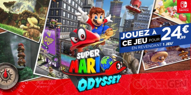 Super Mario Odyssey image offre