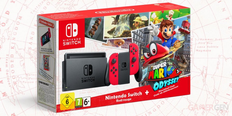 Super Mario Odyssey images Switch console (4).
