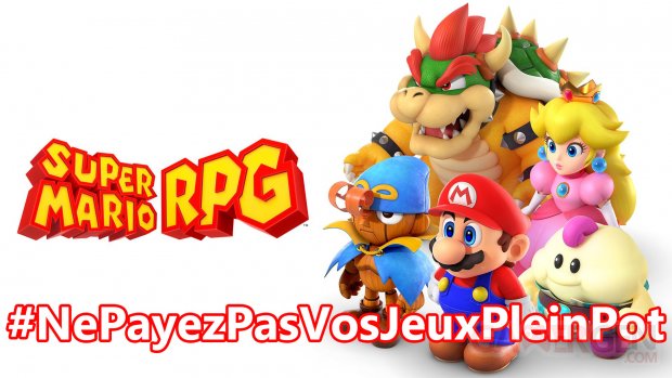 Super Mario RPG bon plan nepayezpasvosjeuxpleinpot 20 11 2023