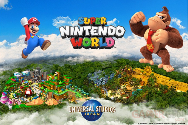 Super Nintendo World Donkey Kong extension