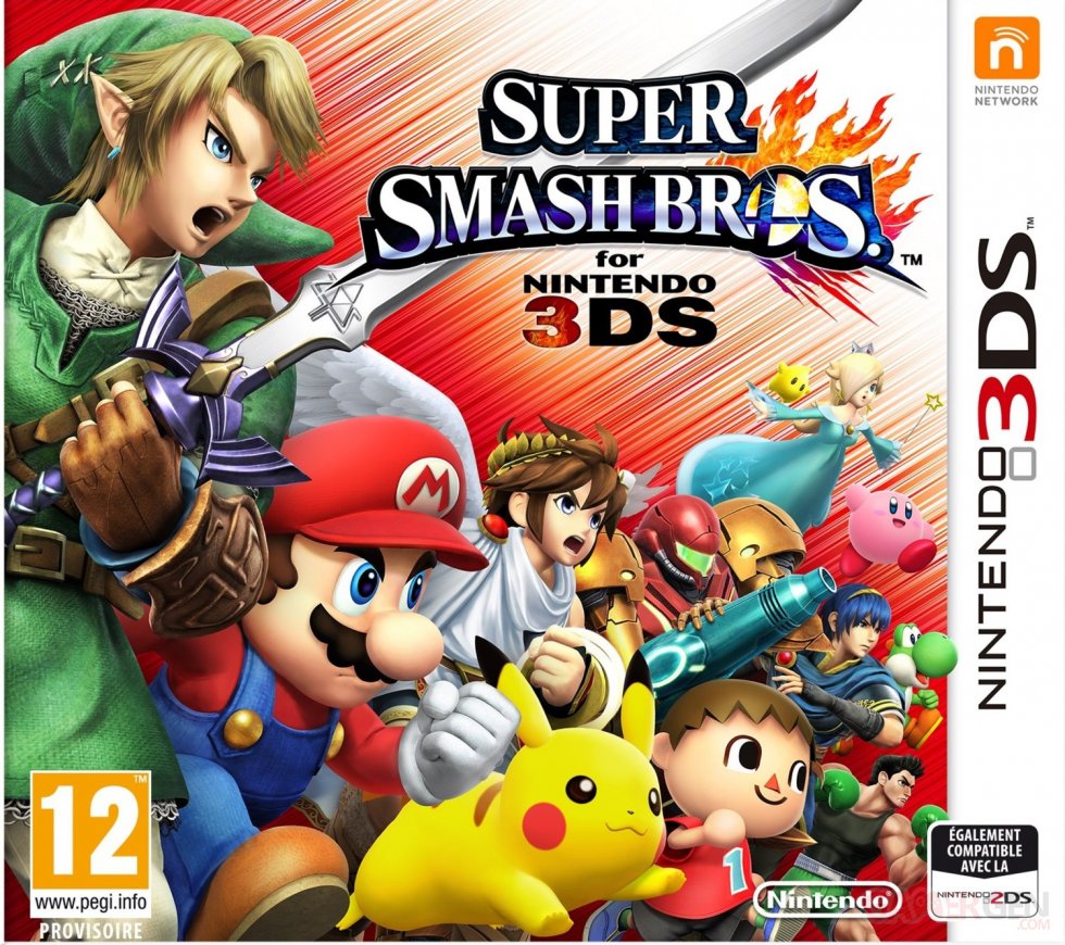 Super Smash Bros 3DS PEGI