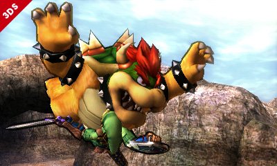 Super Smash Bros comparaison 3DS Wii U Bowser 23.07.2013 (16)