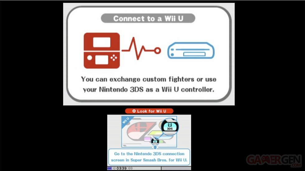 Super Smash Bros manette 3DS Wii U