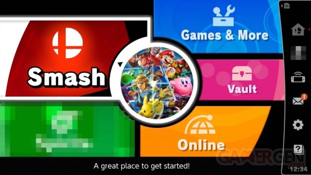   Super Smash Bros. Ultimate Menu 