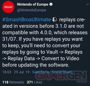 Super Smash Bros Ultimate mise a jour 4.0.0 images 1