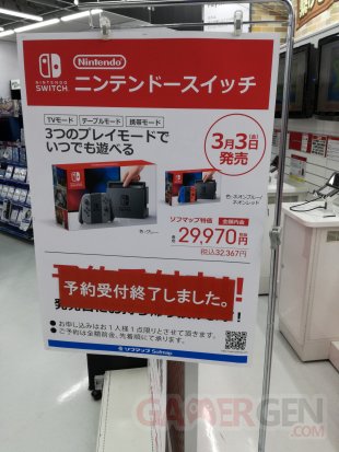 Switch pre?commandes Japon