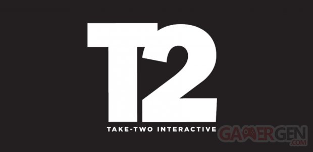 Take Two Interactive T2 logo head banner