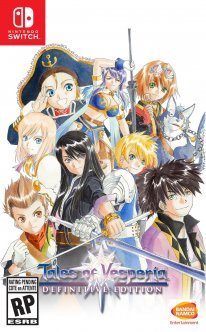 Tales of Vesperia Definitive Edition jaquette Nintendo Switch 11 06 2018