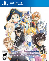 Tales of Vesperia Definitive Edition jaquette PS4 11 06 2018