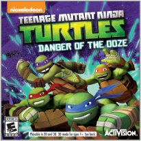 teenage mutant ninja turtle danger danger of the doze jaquette boxart cover 3ds