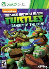 teenage mutant ninja turtle danger danger of the ooze jaquette boxart cover xbox 360