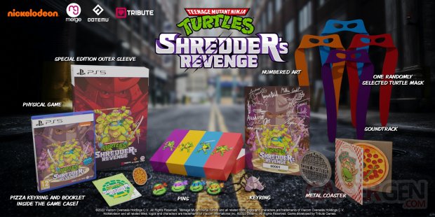 Teenage Mutant Ninja Turtles Shredder's Revenge PS5 Signature edition