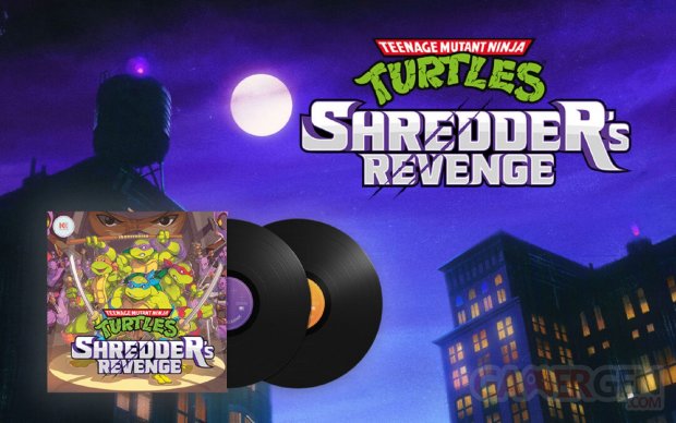Teenage Mutant Ninja Turtles Shredder’s Revenge vinyle just ofr games