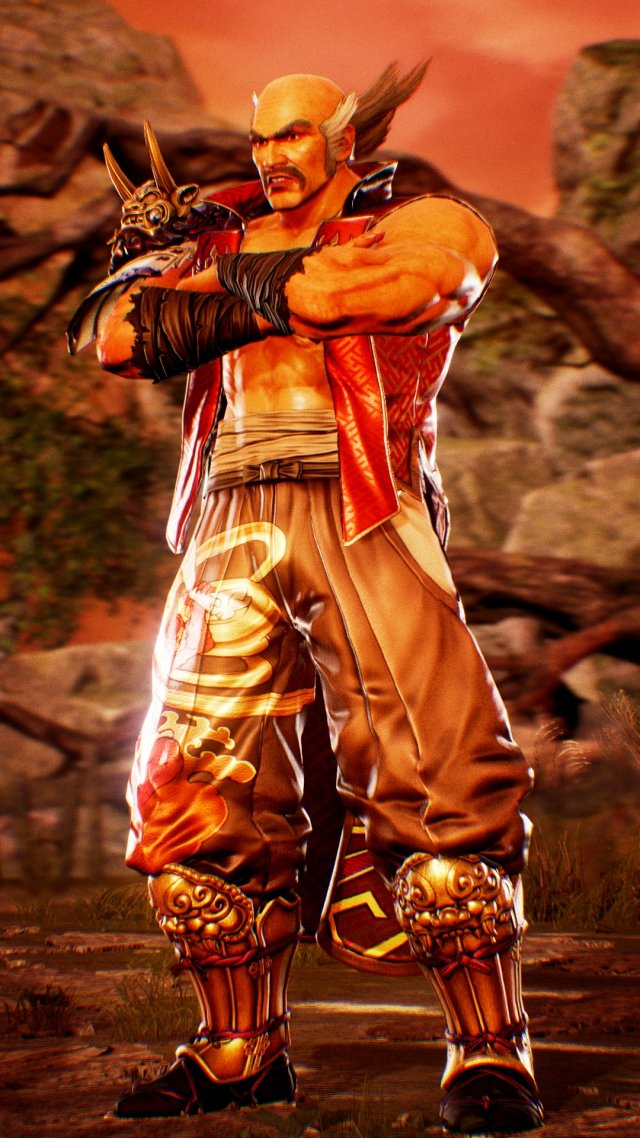 Tekken 7 Fated Retribution Heihachi Mishima Tenue Costume Oni_07