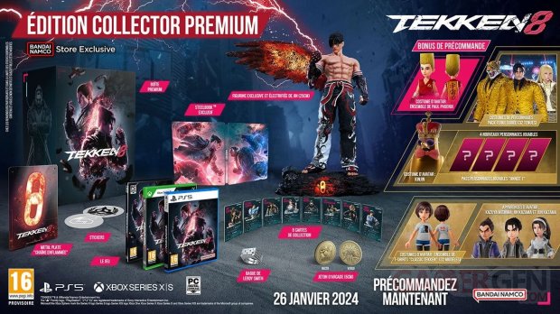 Tekken 8 édition Collector Premium 23 08 2023