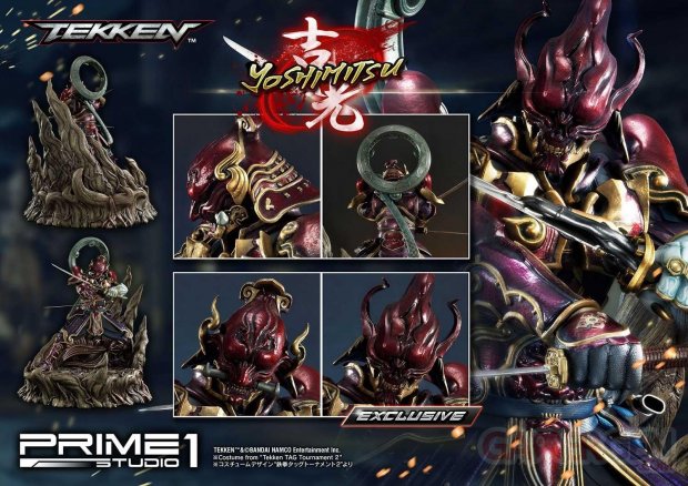 Tekken figurine statuette Prime 1 Studio Yoshimitsu exclusive 08 20 05 2019