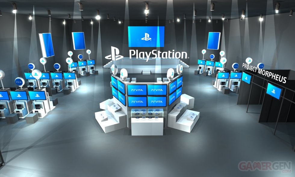 TGS 2015 stand Sony 1