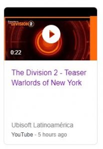 The Division 2 Warlords of New York leak 07 11 02 2020