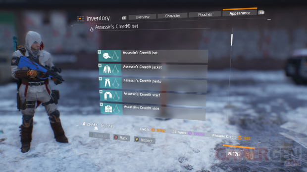 The Division Assassins creed outfit