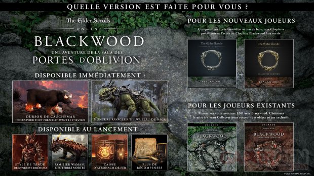 The Elder Scrolls Online Blackwood éditions 27 01 2021