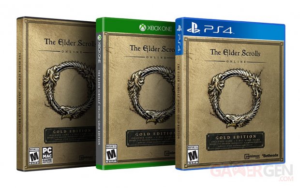 The Elder Scrolls Online Gold Edition jaquettes