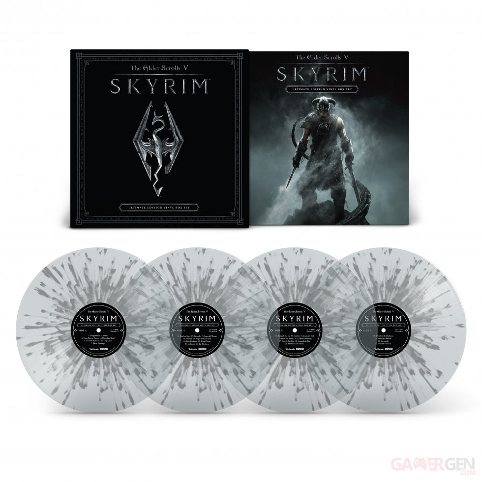 The Elder Scrolls V Skyrim Edition Ultime Exclusivité Fnac Vinyle Transparent Coffret