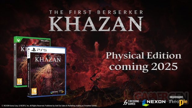 The First Berserker Khazan édition standard physique 13 12 2024