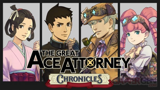 The Great Ace Attorney Chronicles 21 04 2021 logo