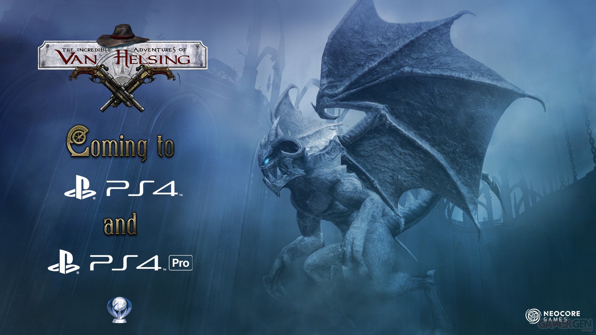 The Incredible Adventures of Van Helsing une version PS4 avec des