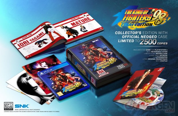 The King of Fighters 98 Ultimate Match Final Edition physique collector 21 06 2022