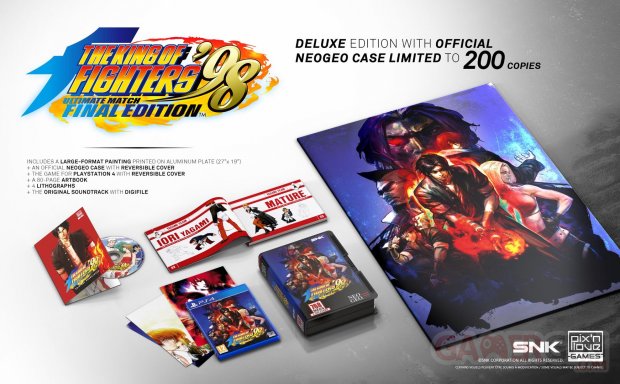 The King of Fighters 98 Ultimate Match Final Edition physique deluxe 21 06 2022